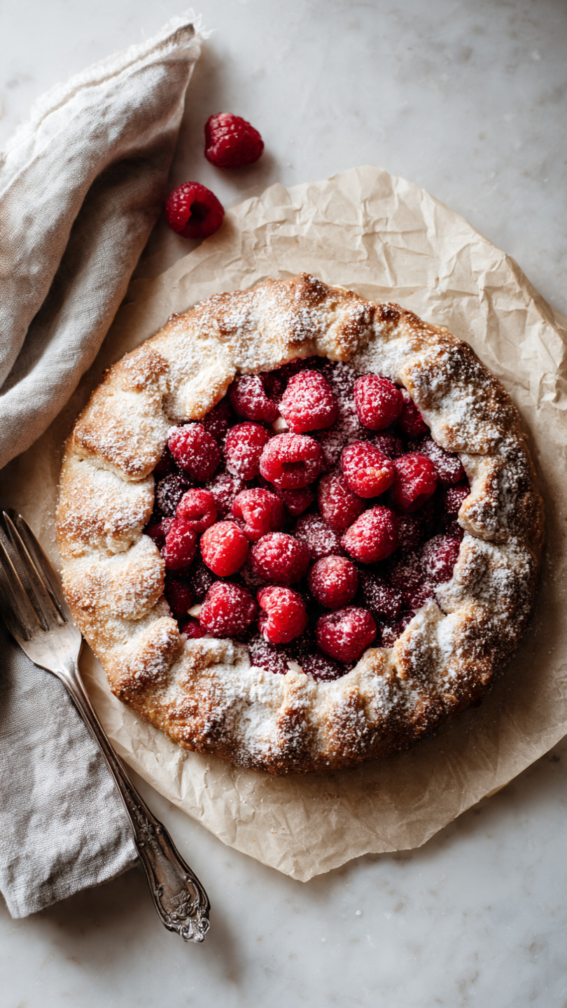 Rustic berry galette recipe